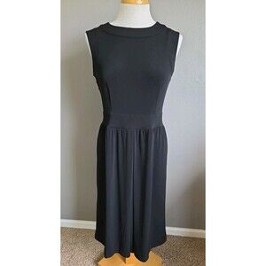 NWT Talbots Size 4 Black Sleeveless Dress - Knee Length Business Cocktail